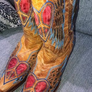 CORRAL LEATHER BOOTS